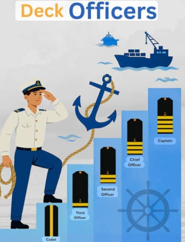 Deck Officers Hierarchy